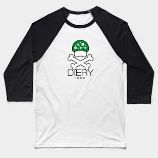Diery Green Mushroom Baseball T-Shirt